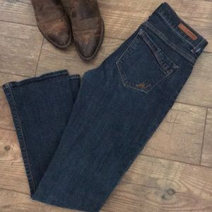 Express barely bootcut mid rise 4 short